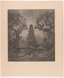 Pagoda w deszczu Świątynia w deszczu (tytuł oryginalny)