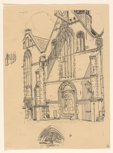 Zachodnia fasada Noorderkerk w Hoorn