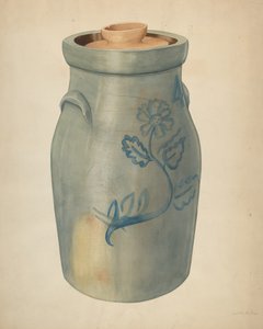 Masło gliniane masło, ok. 1930 r. 1938.