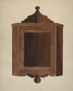 Szafka narożna wisząca 1938.
