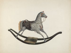 Koń hobbystyczny, ok. 1941.
