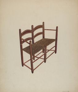 Krzesło Wołu, ok. 1939. autorstwa Wilbur M Rice