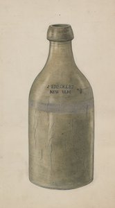 Kamionkowa Butelka Piwa, ok. 1900 r. 1938.