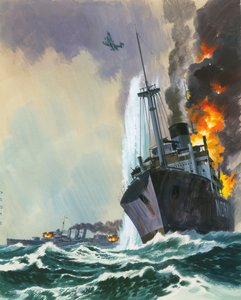 HK 33: Śmiercionośny pingwin autorstwa Wilf (20th century) Hardy