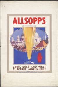Lager Allsoppa, lata 20. autorstwa Wilfred Fryer