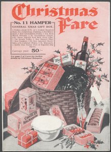 Kosze bożonarodzeniowe, ok. 1920 autorstwa Wilfred Fryer