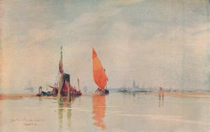 Wcześnie rano. Laguny Weneckie, c1917