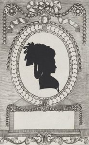 Sylwetka hrabiny Lodroni, 1784-1834. autorstwa Wilhelm Ackermann