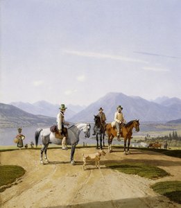 Jeźdźcy w Tegernsee, 1838