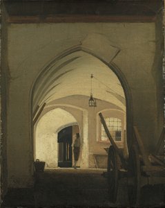 Powozownia. Partenkirchen autorstwa Wilhelm Bendz