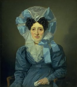 Cathrine von Halle, z domu Nathanson autorstwa Wilhelm Bendz