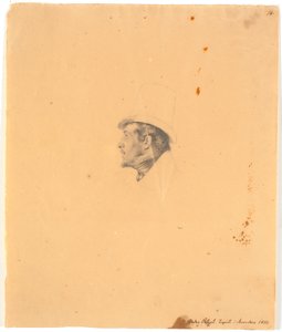 Porträt des Malers Joseph Petzl autorstwa Wilhelm Bendz
