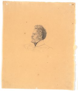 Portret medalistki Christen Christensen autorstwa Wilhelm Bendz