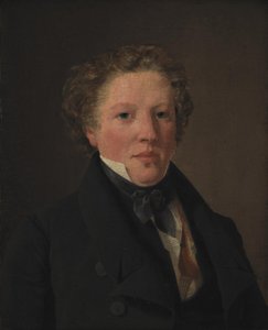 Aktor Christoffer Hvid autorstwa Wilhelm Bendz