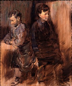 Dwóch chłopców autorstwa Wilhelm Busch