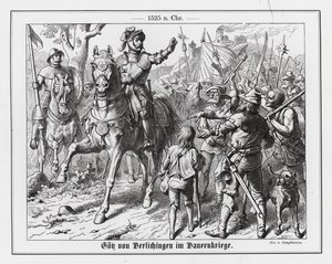 Goetz von Berlichingen podczas niemieckiej wojny chłopskiej