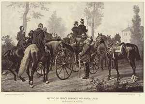 Spotkanie księcia Bismarcka i Napoleona III