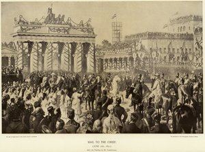 Otto von Bismarck w Berlinie w 1871 r.