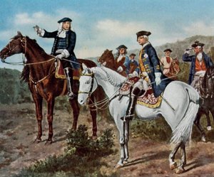 Książę Eugeniusz i książę koronny Fryderyk autorstwa Wilhelm Camphausen