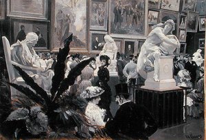 Na Międzynarodowej Wystawie Sztuki w Wiedniu w 1882 r. autorstwa Wilhelm Gause