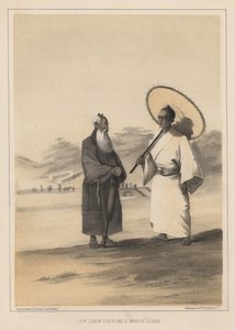 Kostiumy Lew Chew, klasa średnia, 1855 r