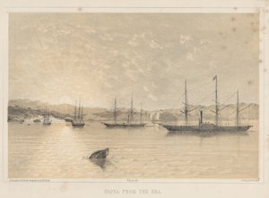 Napha od strony morza, 1855 autorstwa Wilhelm Joseph Heine