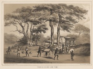 Tshan-Di-Coo-Sah, Lew Chew, 1855 (litografia) autorstwa Wilhelm Joseph Heine