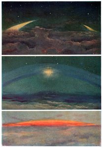 Pierścienie planety Saturn, ok. 1880 r. (rycina)