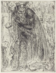 Makbet V (Wizja Lady Makbet) autorstwa Wilhelm Lehmbruck