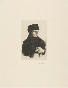 Chłop z dzbanem autorstwa Wilhelm Maria Hubertus Leibl