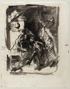 Studium „Muzyka domowa” autorstwa Wilhelm Maria Hubertus Leibl