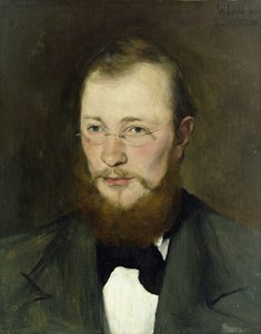Friedrich Rauert, 1877 (tempera na płótnie) autorstwa Wilhelm Maria Hubertus Leibl
