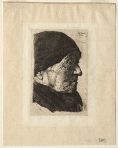 Głowa Chłopa, 1874. autorstwa Wilhelm Maria Hubertus Leibl