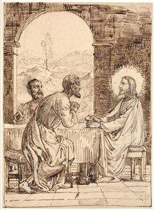Chrystus w Emaus autorstwa Wilhelm Marstrand