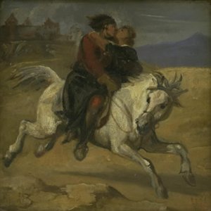 Scena porwania autorstwa Wilhelm Marstrand