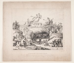 Fredmans List nr. 83 autorstwa Wilhelm Marstrand