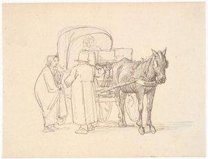 Woźnica zostaje powiadomiony autorstwa Wilhelm Marstrand