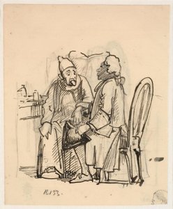 Wizyta lekarza autorstwa Wilhelm Marstrand