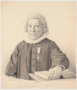 Pastor „Seyer Malling Beyer i siedzę 94de Aar” autorstwa Wilhelm Marstrand