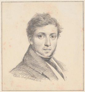 Portret C. Købke autorstwa Wilhelm Marstrand
