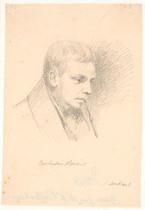 Portret Constantina Hansena autorstwa Wilhelm Marstrand