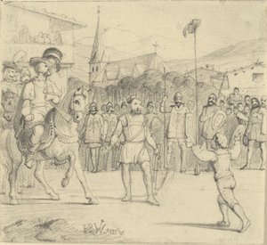Wilhelm Tell zestrzelił jabłko z głowy syna