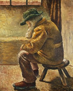 Siedząca postać; Siedząca postać, 1909