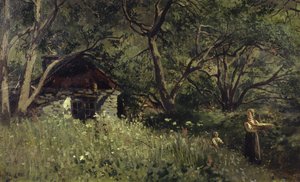 Letnie wypieki (olej na płótnie)