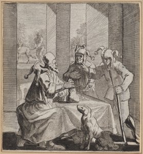 Głupiec przyjmujący Borga autorstwa Wilhelm Stettler
