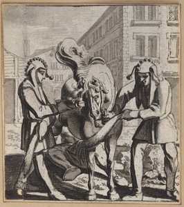 Błazen z lisim ogonem autorstwa Wilhelm Stettler