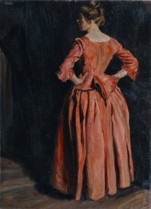 portret damy autorstwa Wilhelm Thöny