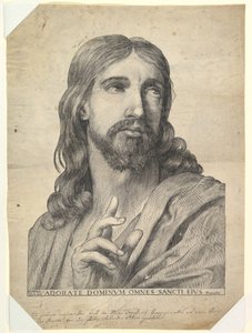 Popiersie Chrystusa Błogosławionego, XVII wiek. autorstwa Wilhelm Traut