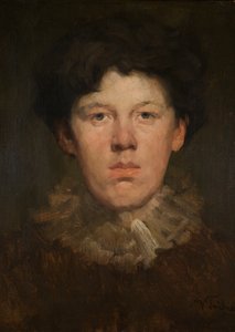 Chłopiec z kryzą autorstwa Wilhelm Trübner