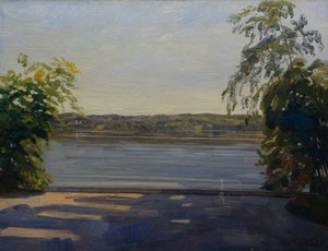 Starnberger See autorstwa Wilhelm Trübner